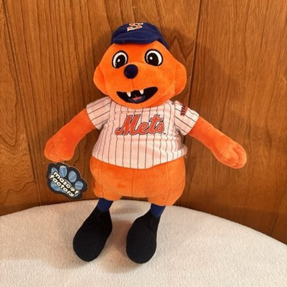 Syracuse Mets Scooch Mascot Factory Plush Baseball Mascot Stuffed Animal NWT